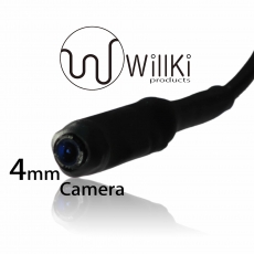 特長線條型1.5m 微型工業內窺鏡頭 LED燈光照明 針孔迷你攝像鏡頭 4mm直徑 1000線彩色