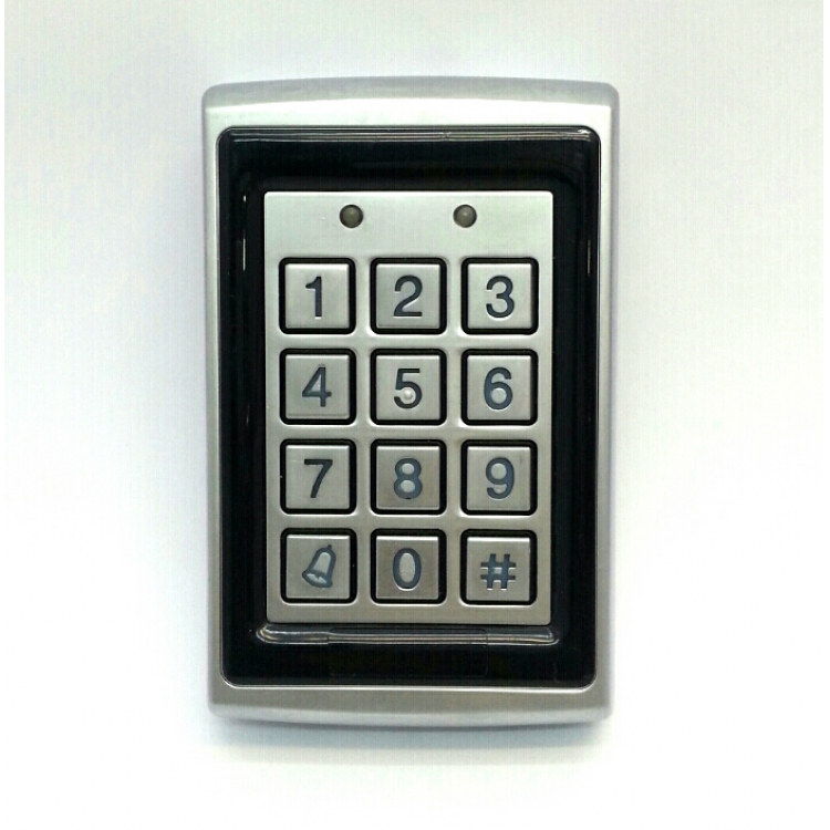 金屬防水門禁機 拍卡 密碼 控制鍵盤 電門開閉系統 ID識別