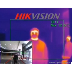 DS-2TD2617B-3/PA 檢測體溫鏡 多目標同時檢測體溫 螢幕顯示 筒型戶外型 學校 醫院 海關 酒店 出入口用 肺炎防護方案 3MM