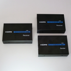 HDMI轉LAN線傳輸器 1分4 HDMI絞線傳輸器