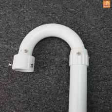 U型熱浸鋅鋼抗震支架 直裝支架H型 閉路電視鏡頭/太陽能儲電板支架 防生鏽, 41x41x280 2.8米