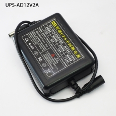 Mini UPS不斷電源 CCTV閉路電視監控系統 DC12V1A備用電源 門禁 能考勤機 鏡頭 18650ICR儲電 備用電源 5,500mAh