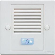 3按鈕門口組合式對講面板 明裝/內裝式 金屬銀色面板