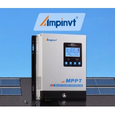 Ampinvt MPPT太陽能電源控制系統 12V,24V,48V 50A 特大液晶顯示 遠程監控 solar charge controller