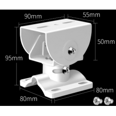 鋁合金 戶外防水橫向式閉路電視鏡頭支架 掛牆 多處